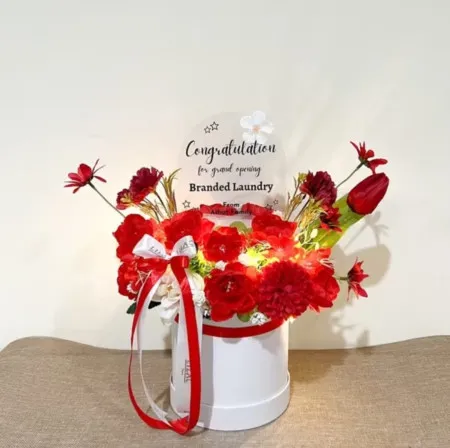 Bloom Box Akrilik Ucapan Grand Opening Muna Barat