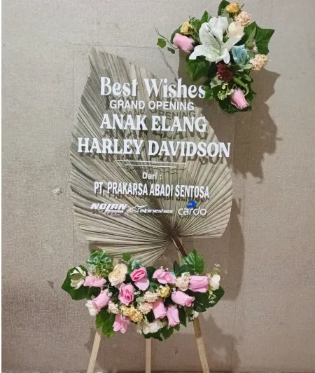 Papan Akrilik Ucapan Grand Opening Muna Barat